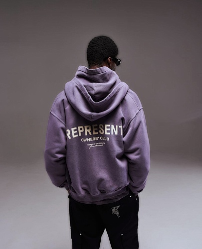 Represent Owners Club Zip Hoodie Logo S-Xl
