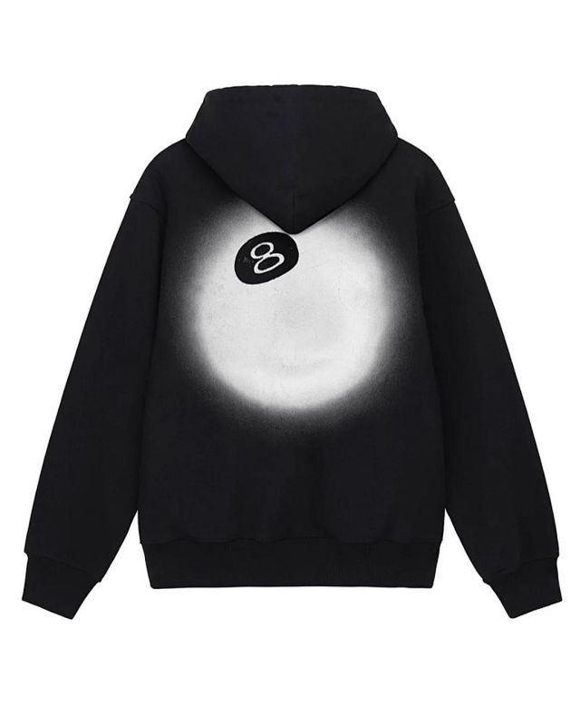 Stussy Stu 8 Ball Fade Hoodie S M L XL