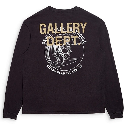 Gallery Dept. New Vintage Skull Creek L S Tee Logo T