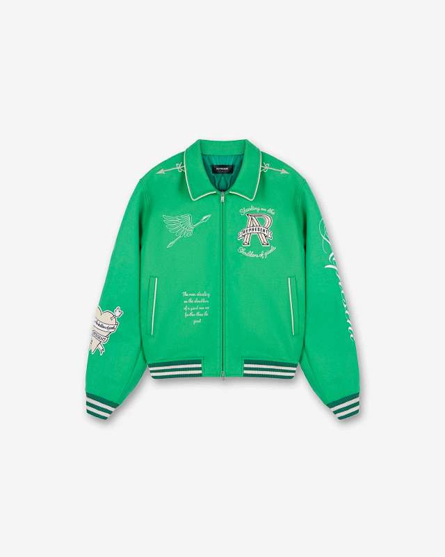 Represent Cherub Wool Varsity Jacket