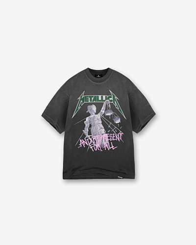 Represent X Metallica Justice New Vintage T-Shirt T