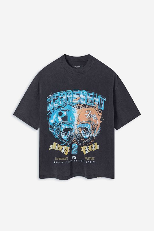 Represent X Feature Head 2 Head T-Shirt T