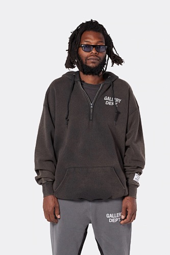 Gallery Dept. Vintage Half Zip Hoodie S M L XL