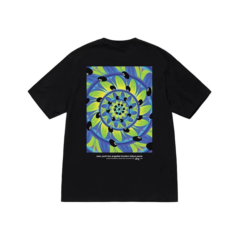 Stussy Rabbit Hole Tee Logo T S M L XL