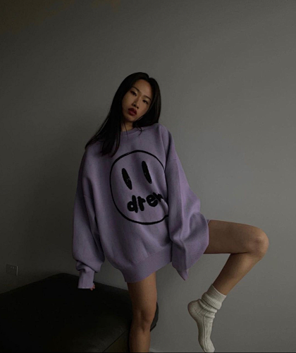 Drew House Lavander Logo S M L XL