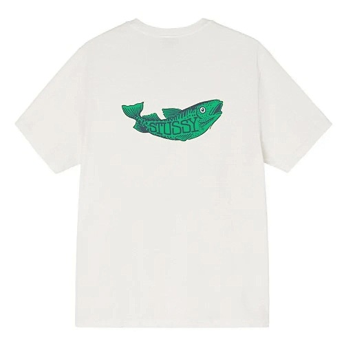 Stussy Stu Trout Pigment Dyed Tee T S M L XL