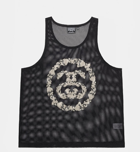 Stu X Denim Tears Mesh Tank