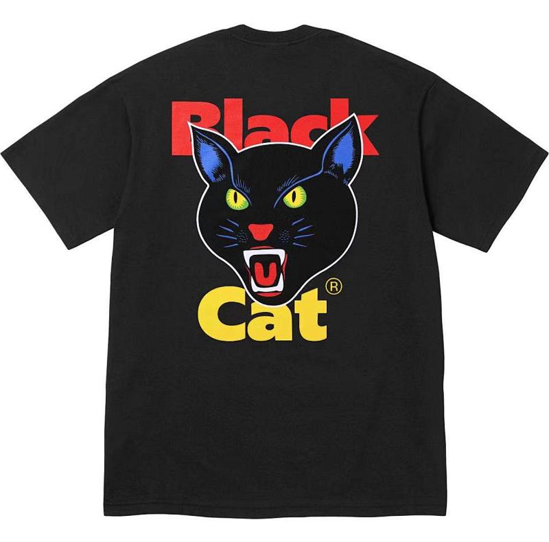24 Black Cat Tee S M L XL