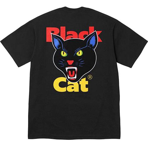 24 Black Cat Tee S M L XL