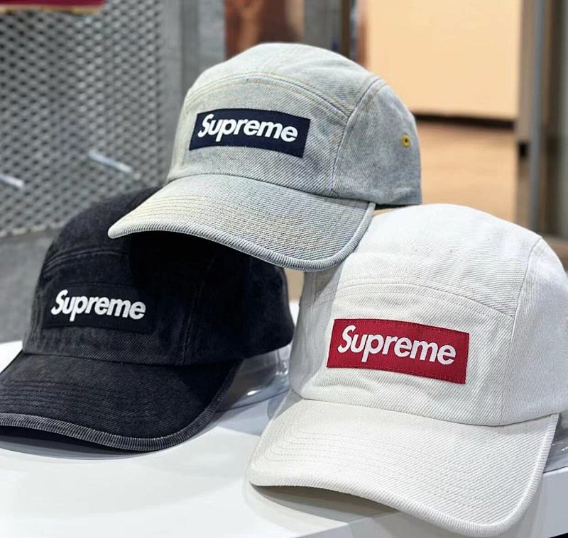 Denim Camp Cap