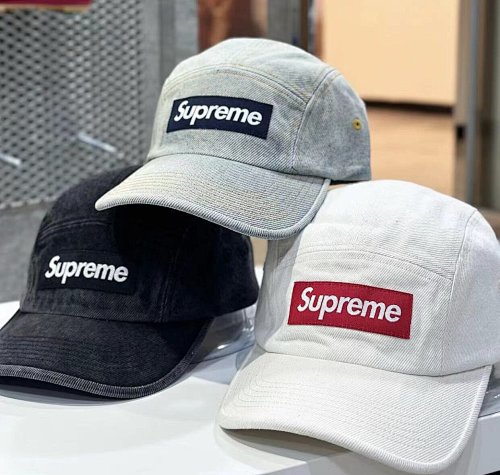 Denim Camp Cap