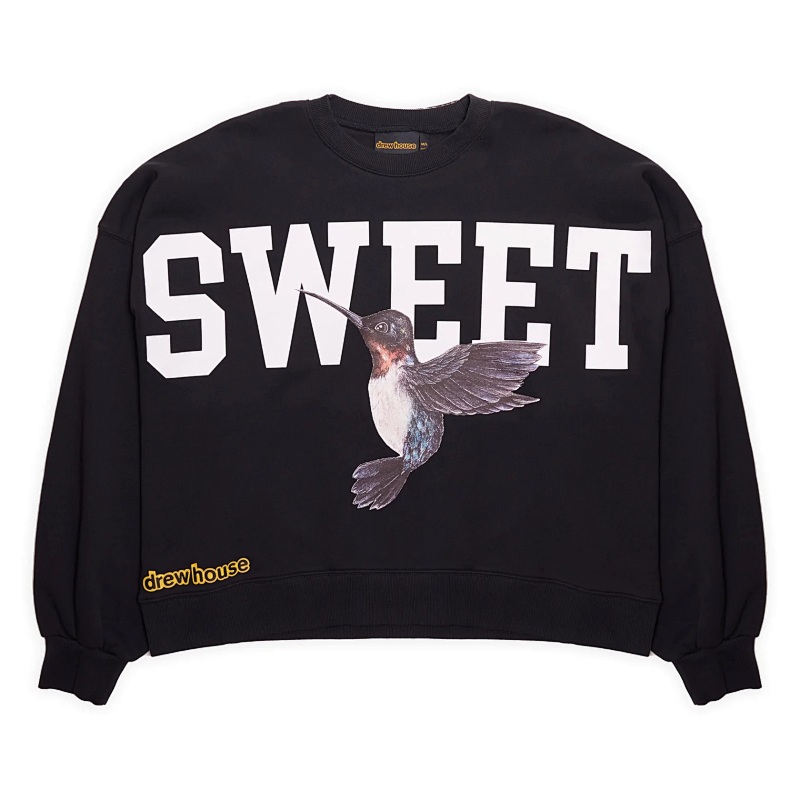 Drew House Sweet Boxy Crewneck Hoodie XS S M L XL Xxl