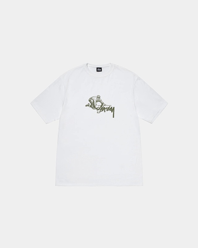 Stussy Stu Worker Tee T S M L XL