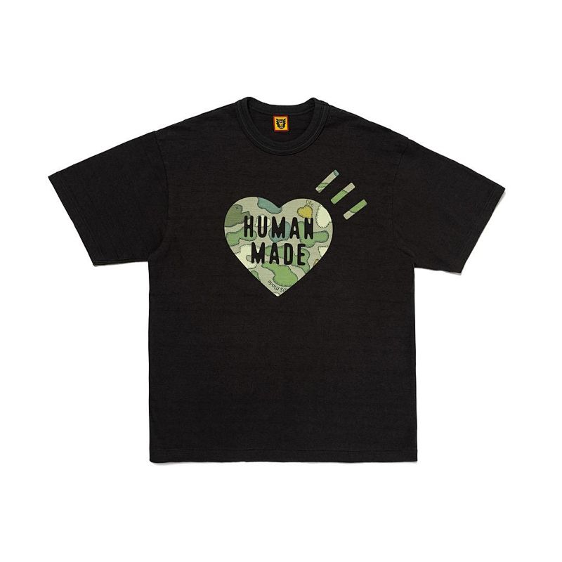 Human Made X Kaws X Nigo Made Graphic T-Shirt Logo T