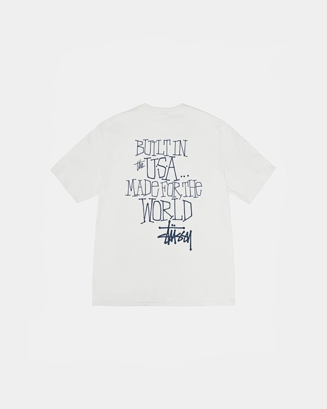 Stussy Stu Fw24 Built In USA Pigment Dyed Tee T S M L XL