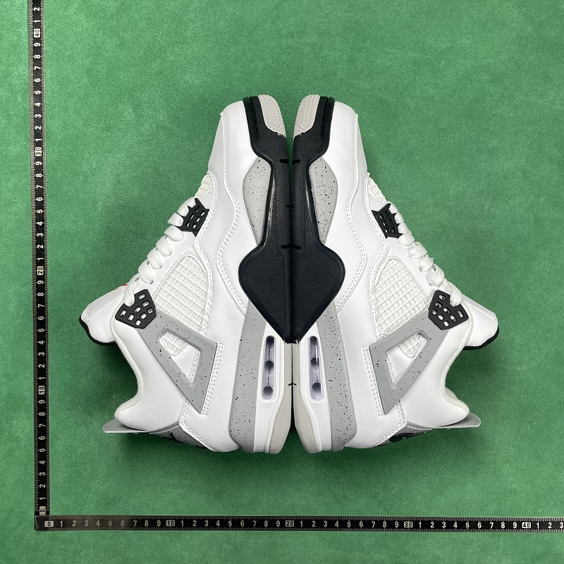 BD Batch Jordan Air Jordan 4 Retro White Cement ZL 1.7