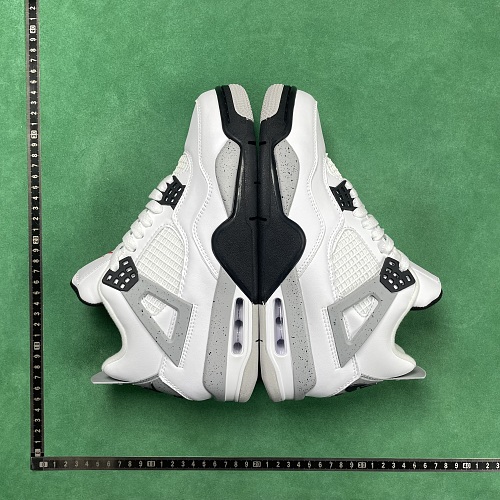 BD Batch Jordan Air Jordan 4 Retro White Cement ZL 1.7