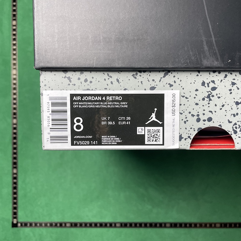 GD Batch KZ KX Jordan Air Jordan 4 Black Cat ZL 1.7