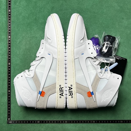 GX Batch Off-White Jordan Air Jordan 1 High White The Ten OG ZL 2.7
