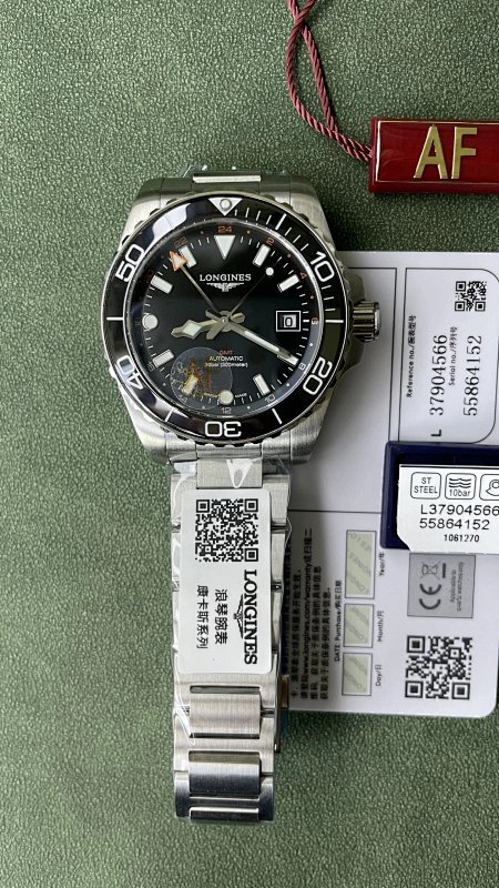 Longines AF 41mm Gmt