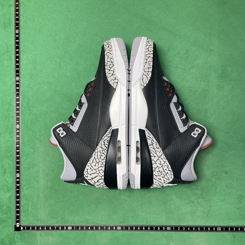 GD Batch OG Jordan Air Jordan 3 OG Black Cement ZL 1.6