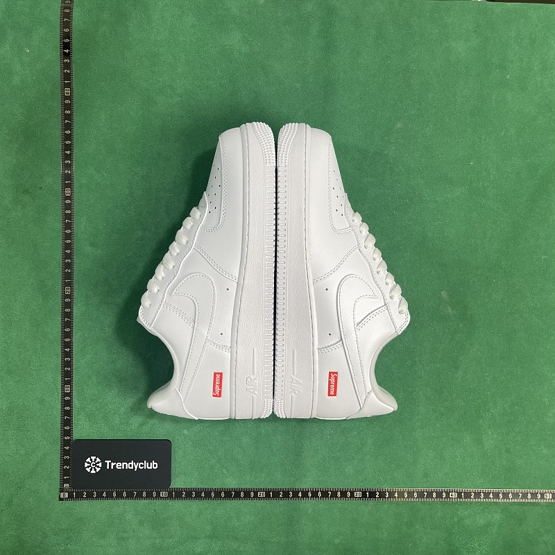 DC Batch SupremexNike Air Force1 Box Logo Sup CU9225-100ZL 1.5