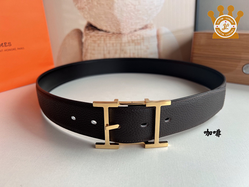 Hermès Leather Belt