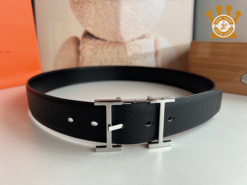 Hermès Leather Belt