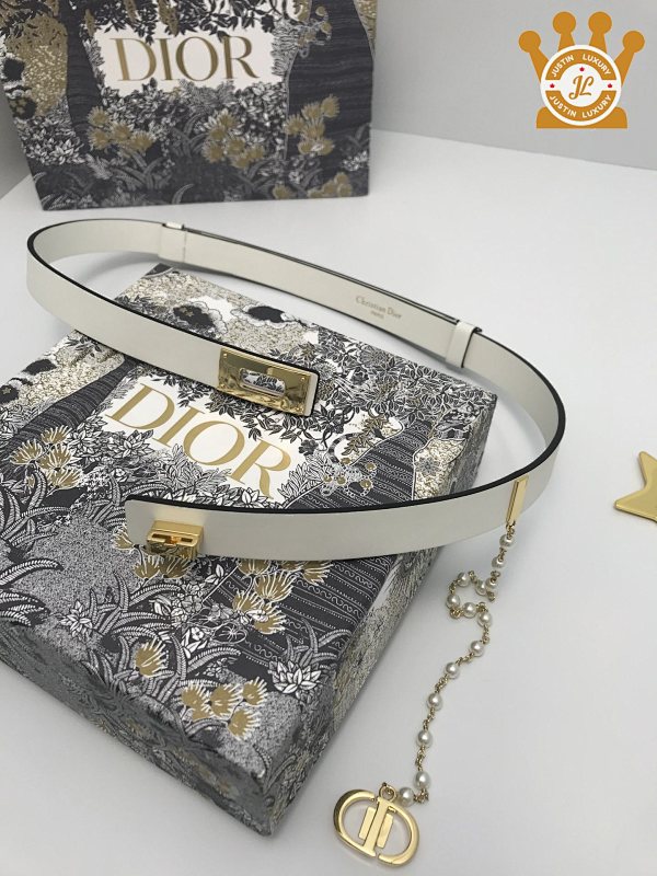 Dior Leather Belt