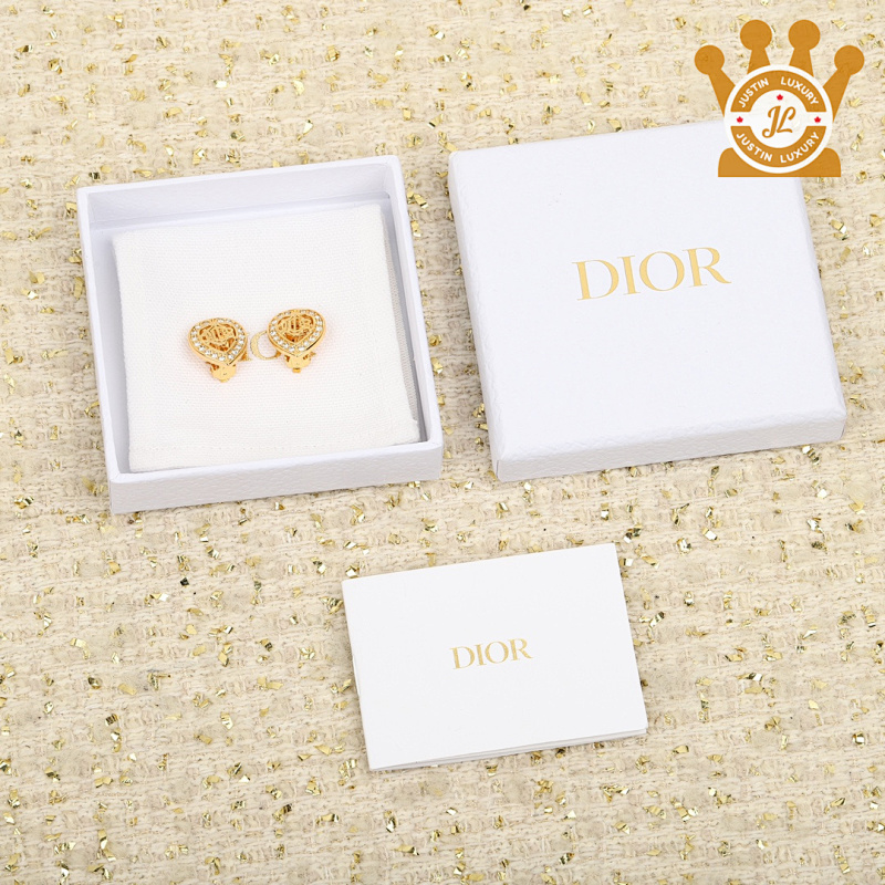 Dior Clip On Earrings
