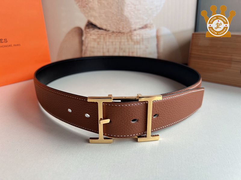 Hermès Leather Belt