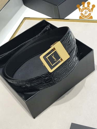 Saint Laurent YSL Leather Belt