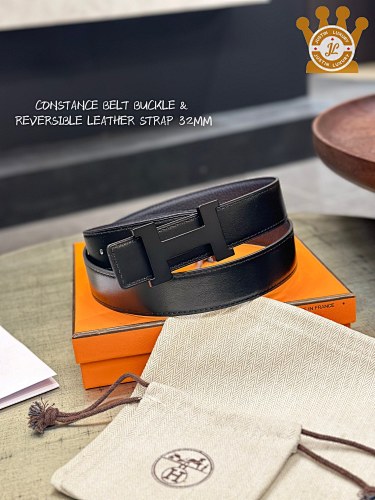 Constance Belt Buckle & Reversible Leather Strap Leather Belt