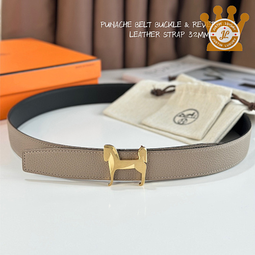 Punache Belt Buckle & Reversible Leather Strap Leather Belt