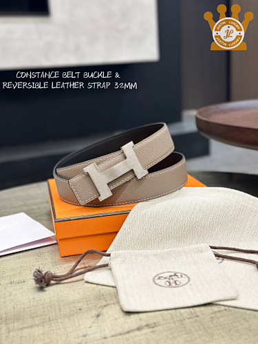 Constance Belt Buckle & Reversible Leather Strap Leather Belt
