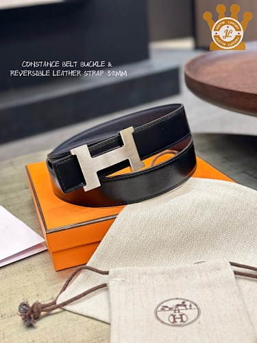 Constance Belt Buckle & Reversible Leather Strap Leather Belt
