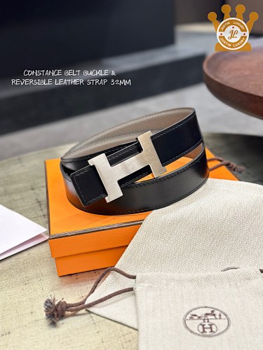 Constance Belt Buckle & Reversible Leather Strap Leather Belt