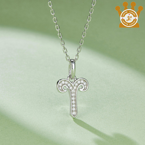 OXZA925W Moissanite Women 's Necklace