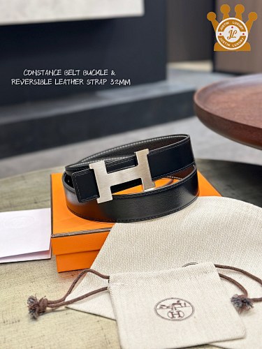 Constance Belt Buckle & Reversible Leather Strap Leather Belt