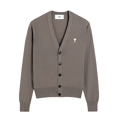 Off-White Heart-embroidered Wool Sweater