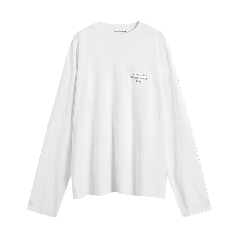 Acne Studios Pocket Print Long-Sleeve T-Shirt