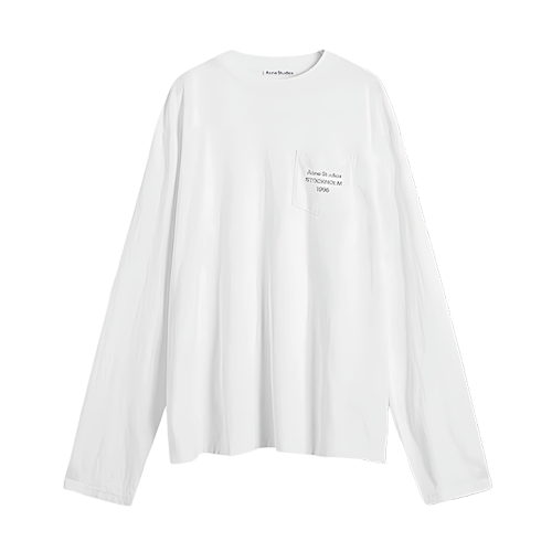 Acne Studios Pocket Print Long-Sleeve T-Shirt