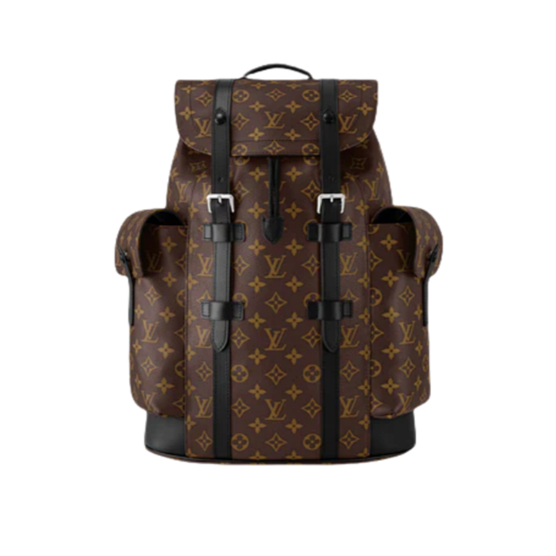 L Canvas And Cowhide Backpack