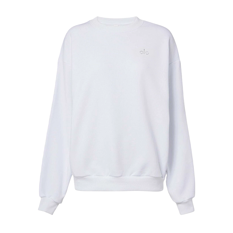 Crew Neck Long-sleeved Sweatshirt