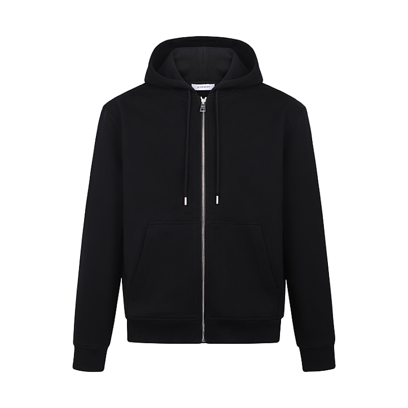 Givenchy Art Print Zip-Up Hoodie
