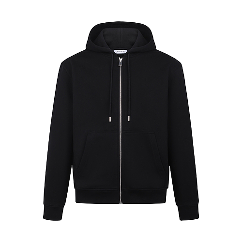 Givenchy Art Print Zip-Up Hoodie