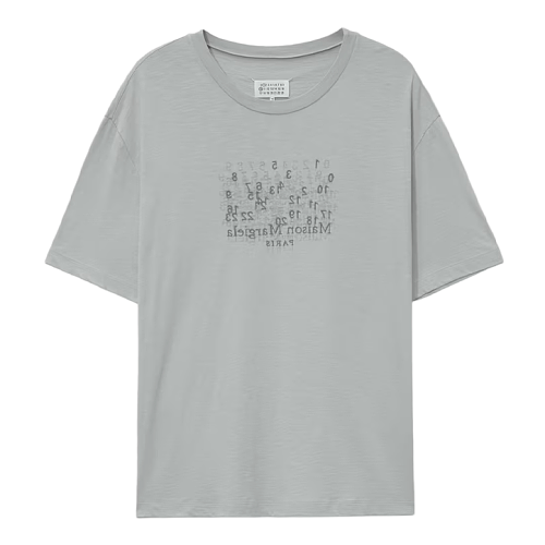 Maison Margiela Reverse Embroidery Short-Sleeve T-Shirt