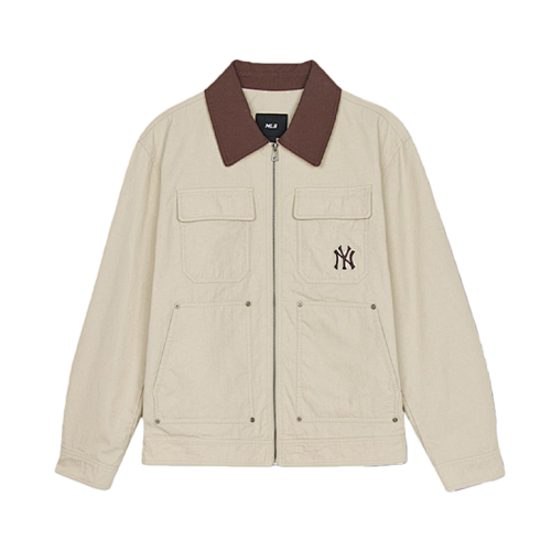 Essentials NY Four-pocket Workwear Canvas Jacket
