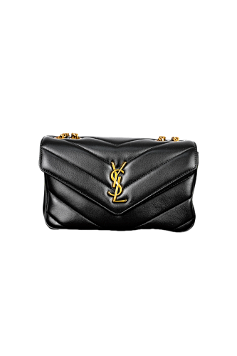 Saint Laurent YSL Loulou Small Lambskin Shoulder Bag