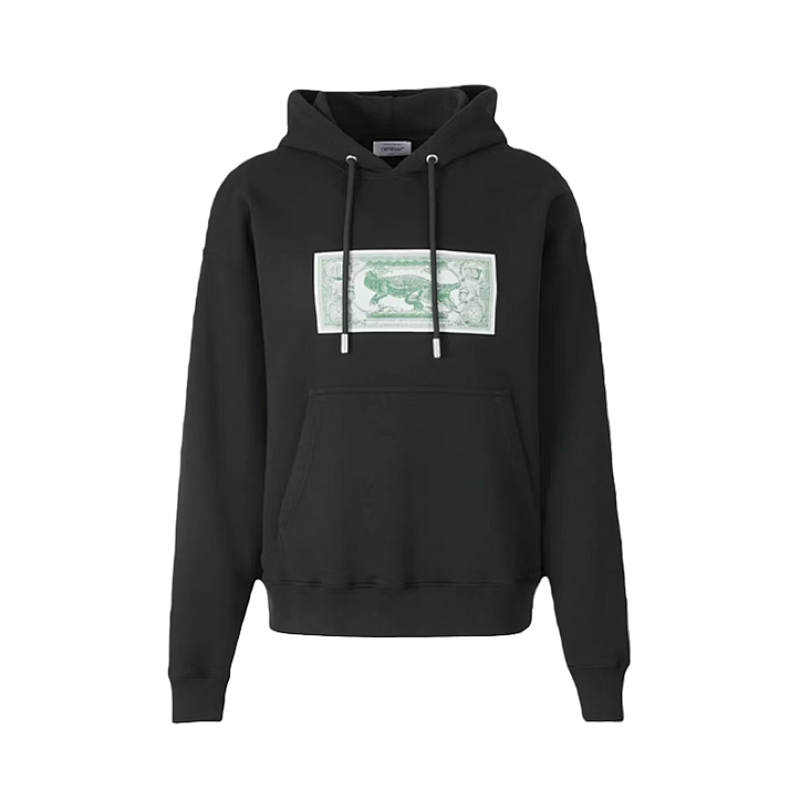 OW Crocodile Dollar Print Hoodie